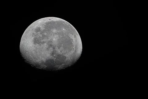 Moon at night Stock Photos