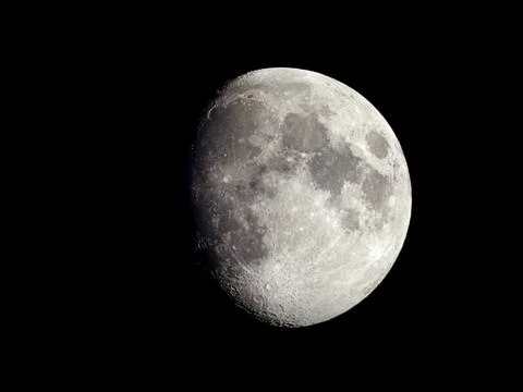 Moon at night Stock Photos