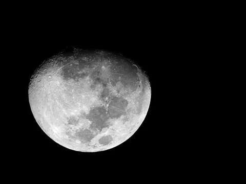 Moon at night Stock Photos