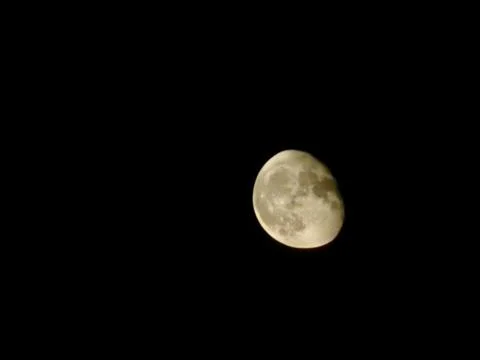 The moon in the night Foto stock