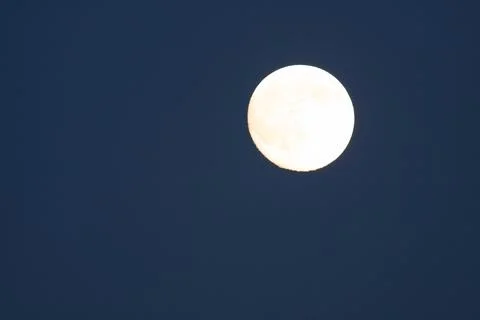 Moon in the night Stock Photos