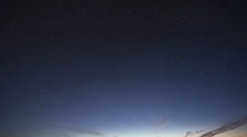 Moon Night Sky (2 in 1) Video stock 58878907