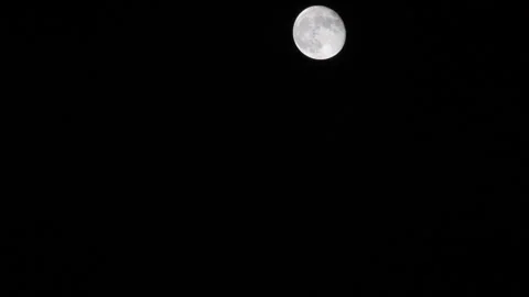 Moon in night sky P Continuous Sequence Pt21 of 27 Stock Footage 241605659