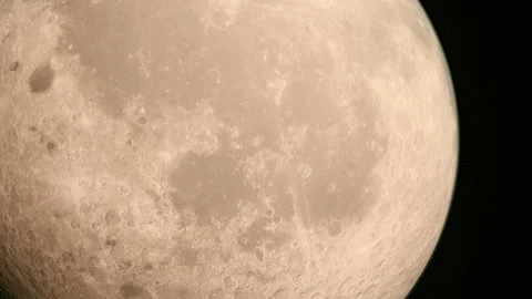 Moon in Outer Space 2 Video stock 246672663