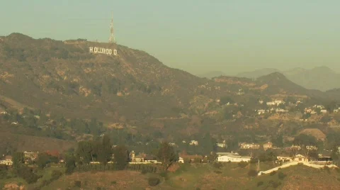  Moon over Hollywood2 Video stock 417397