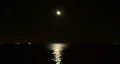 Moon Over The Water HD Footage
