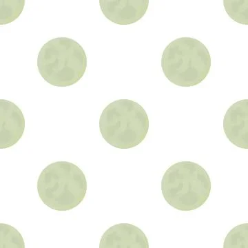 Moon pattern seamless vector Illustrazione stock