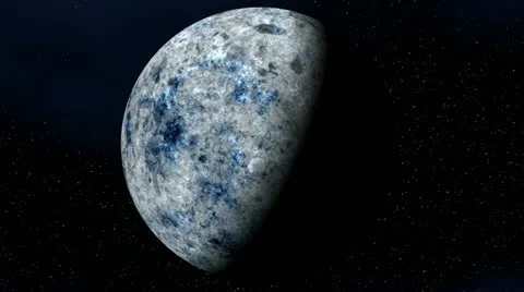 The moon in a penumbra Stock Footage 21925829