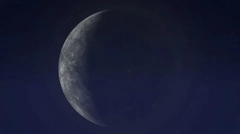 Moon Phases  - 4K Resolution Ultra HD Stock Footage 45392714