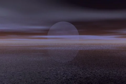 Moon Rise Stock Footage 62211