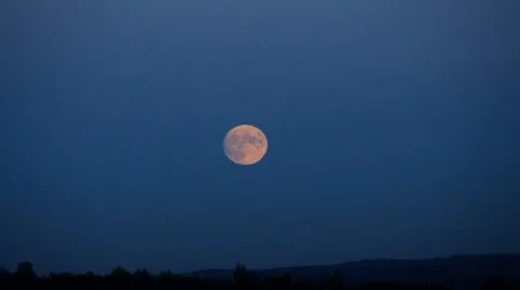 Moon rise Stock Footage 51318033