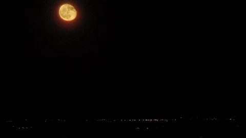 Moon rise lapse 库存影片 99204590