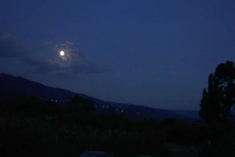 Moon rising Stock Footage 151280