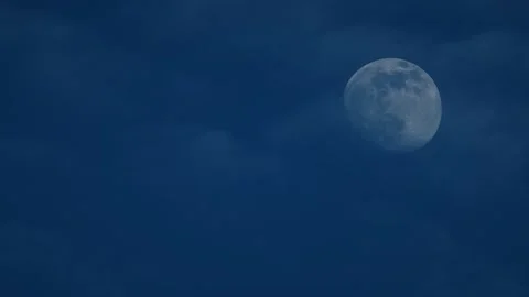Moon rising Video stock 142378317