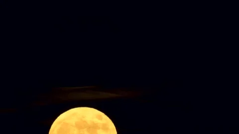 Moon rising Video stock 171329573