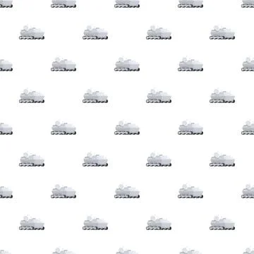 Moon rover vehicle exploring deep space seamless pattern Stock Illustration