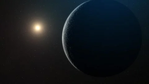 Moon. Satellite of the Earth. The dark side of the moon. Stock Footage 247920906