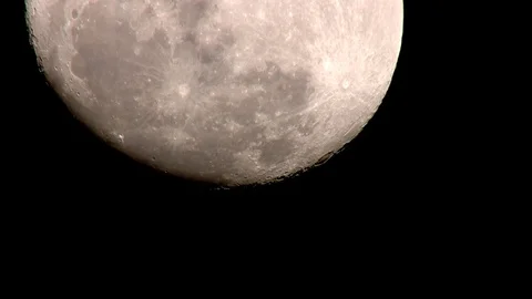 Moon Setting Time Lapse 動画素材 77115417