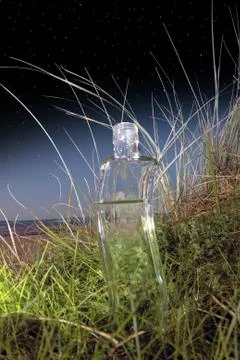 Moon shine bottle Stock Photos