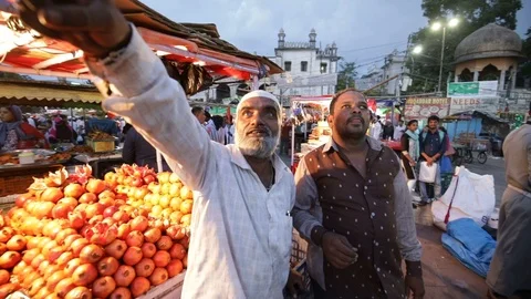 Moon-sighting-eid-India Stock Footage 91070365