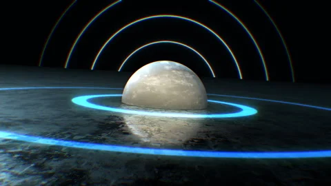 Moon Signal Stock Footage 265855922