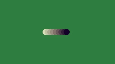 Moon Sitting On Chroma Key For Compositing Stock Footage 338017917