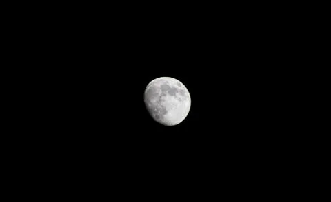 Moon sky background space Stock Photos