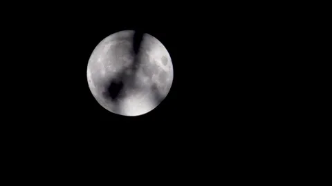 The moon in the sky Stock Footage 251245086