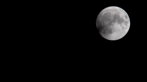 The moon in the sky Stock Footage 251245260