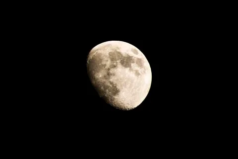 Moon In The Sky Stock Photos