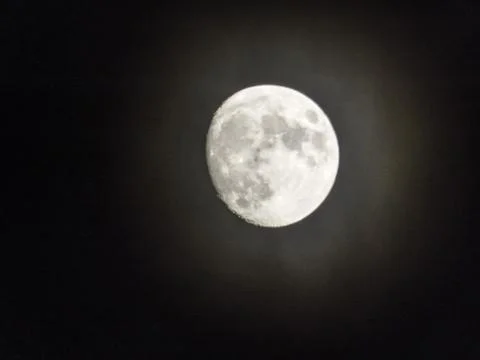 The moon in the sky Stock Photos