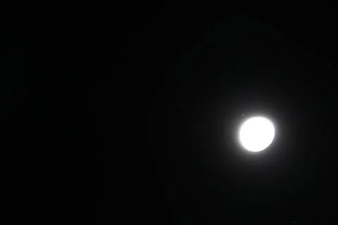 Moon in the sky Stock Photos