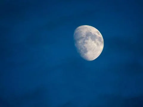 Moon in the sky Stock Photos