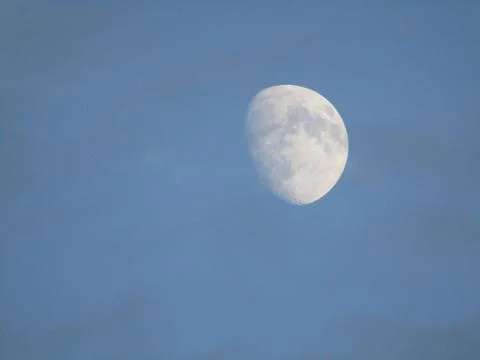 Moon in the sky Stock Photos