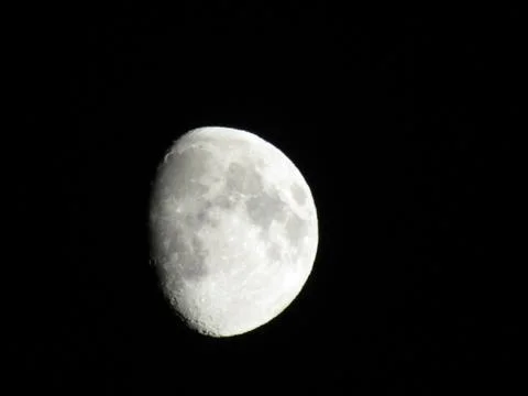 Moon in the sky Stock Photos