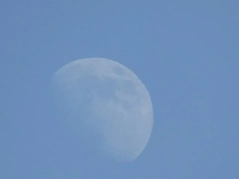 Moon in the sky Stock Photos
