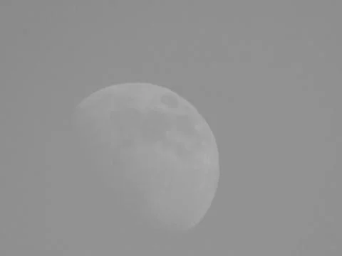Moon in the sky Stock Photos