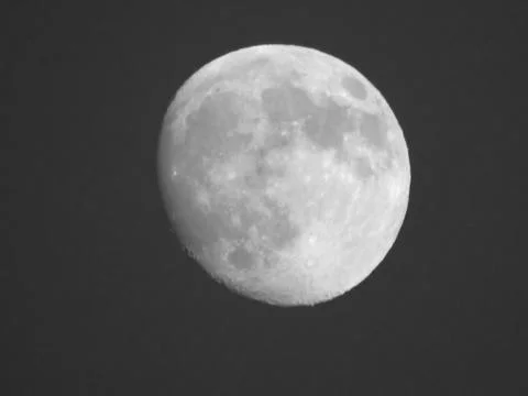 Moon in the sky Stock Photos