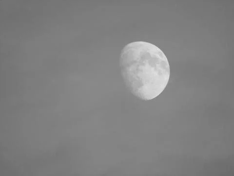 Moon in the sky Foto stock