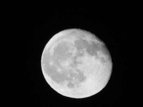 Moon in the sky Stock Photos