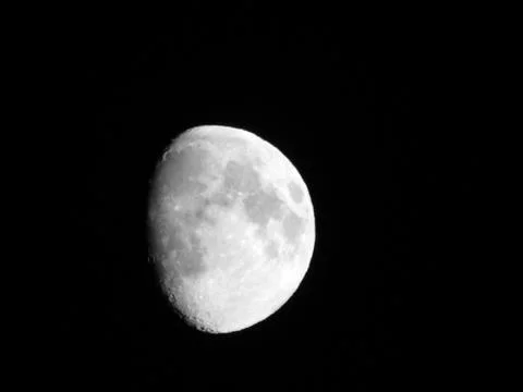 Moon in the sky Stock Photos