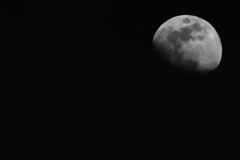 Moon in the sky Stock Photos