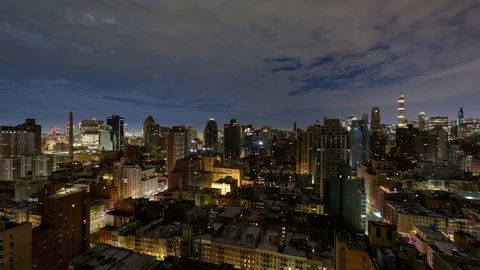 Moon Skyline Timelapse Stock Footage 115091984
