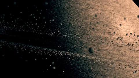 Moon in space close up starry background cosmic solar system stars Stock Footage 249737971