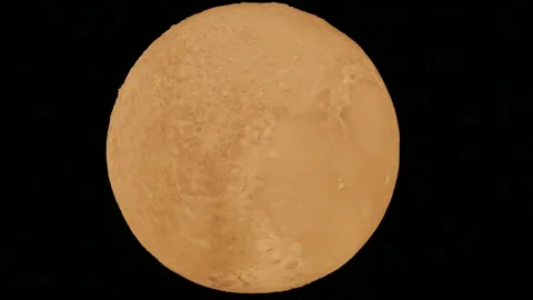 Moon spinning Stock Footage 145672695