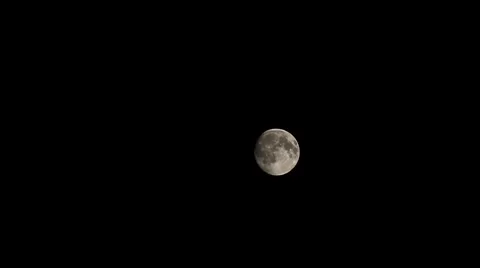 The Moon Stirling City Stock Footage 51744967