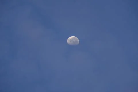 Moon in summer Stock Photos