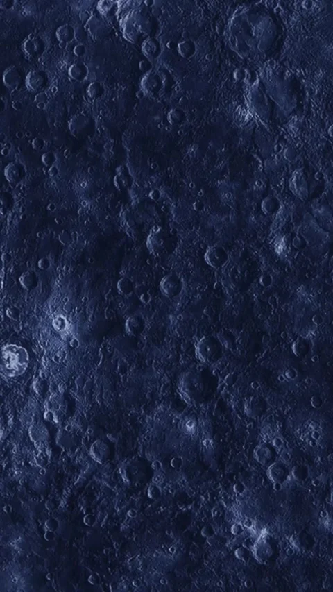 Moon surface animation dark blue seamless loop celestial night sky lunar la.. Stock Footage 344285746