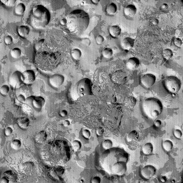 Moon surface with craters Stock Photos