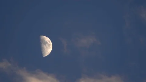 Moon Time Lapse Stock Footage 78196611